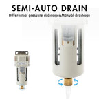 1/2" NPT Air Dryer for Compressor | Compressed Air Line Filter | 5 Micron Brass - Image 5