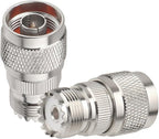 4 Pack N Male to UHF Female SO-239 Connector Adapter N Connector to PL-259 - Image 2