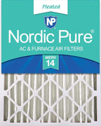 Nordic Pure 18x24x4 Pleated MERV 14 Air Filter 1 Pack by NordicPure