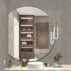 Half circle mirror，half circle mirrors - Image 7
