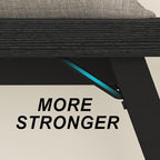 LVB Black Bench, Modern Storage Bench - Image 7