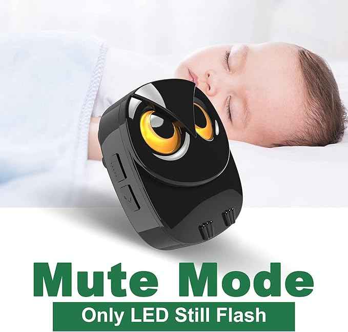 Wireless Doorbell, Cute Owl Doorbell Weatherproof IP55 Outdoor Remote Push
