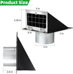 3 Inch Dryer Vent Cover Outside - Image 2