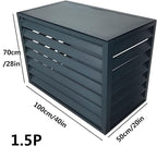 Multifunctional Aluminum Shutter Privacy Fence, Mini Split Cover - Image 2