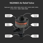 98209800 98209803 Manual Air Relief Valve - Image 3