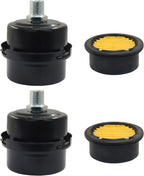 2 Pcs Air Compressor Silencer, 1/4" Thread Air Compressor Intake Filter 12.5mm by Unknown