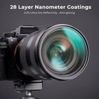 K&F CONCEPT 77mm Black Diffusion 1/2 Filter Mist Cinematic Effect Lens Filter - Image 3
