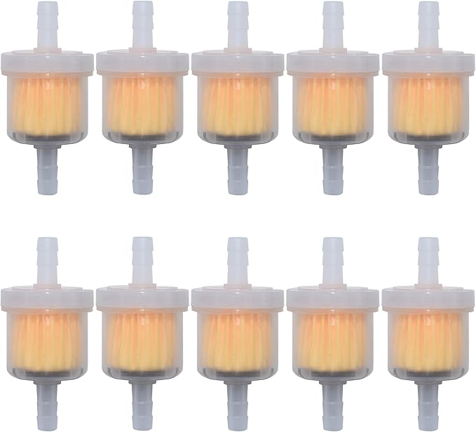 Universal 1/4 Inch Gas Inline Fuel Filters by SOCOMAN
