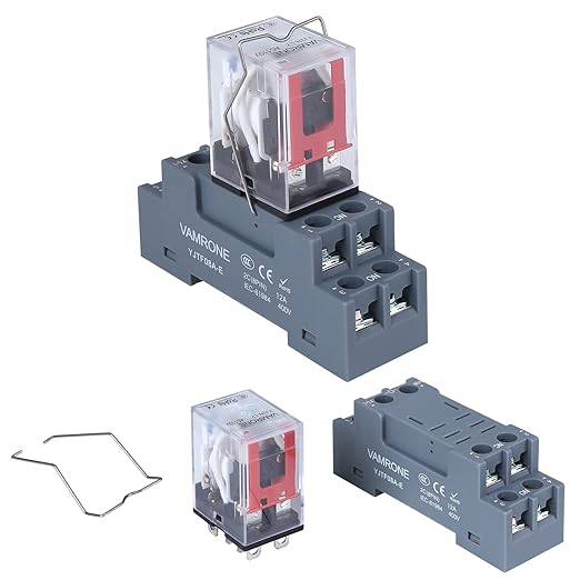 Electromagnetic Power Relay, 8-Pin 10 AMP 110V/120V AC Relay Coil - Image 2
