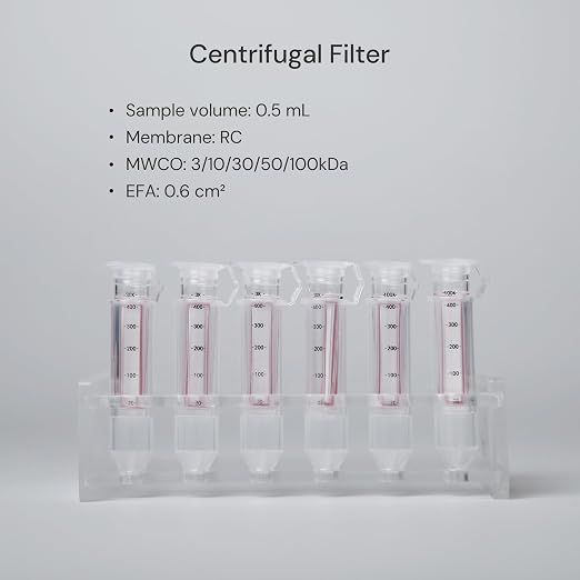 10kDa Ultra Centrifugal Filter Unit, Regenerated Cellulose RC Membrane - Image 2