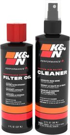 K&N Air Filter Cleaning Kit: Squeeze Bottle Filter Cleaner and Red Oil Kit; by KNEngineeringInc