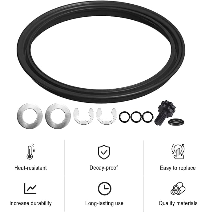 Generic Pool Filter Diaphragm Gasket ECX1105, Shaft kit ECX1014A and - Image 4