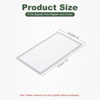 YOKIVE 6 Pcs Magnetic Floor Vent Covers, Floor Register Cover PVC Mesh Air Vent - Image 2