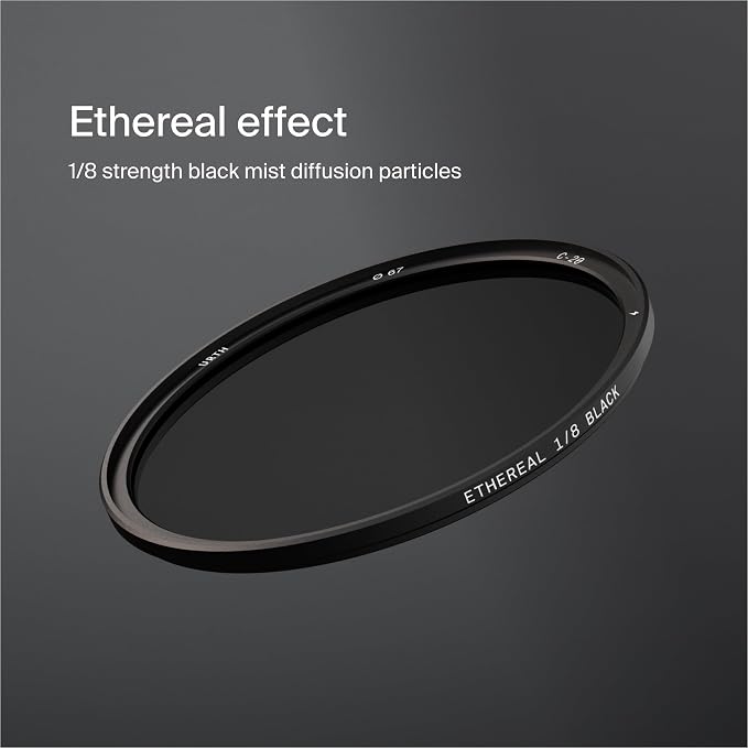 Urth 95mm Magnetic Ethereal Black Mist ⅛ Diffusion Lens Filter - Image 2