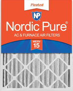 Nordic Pure 18x24x4 Pleated MERV 15 Air Filter 1 Pack by NordicPure