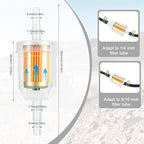10 PCS 1/4 Inch and 5/16 Inch Gas Inline Fuel Filters - Image 2