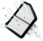 2PCS Cabin Engine Air Filter Kits JM802 JM2205 Fits - Image 5