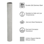 PATIKIL 40" L x 10" W Woven Wire Mesh, 300 Mesh 304 Stainless Steel Air Vent - Image 3