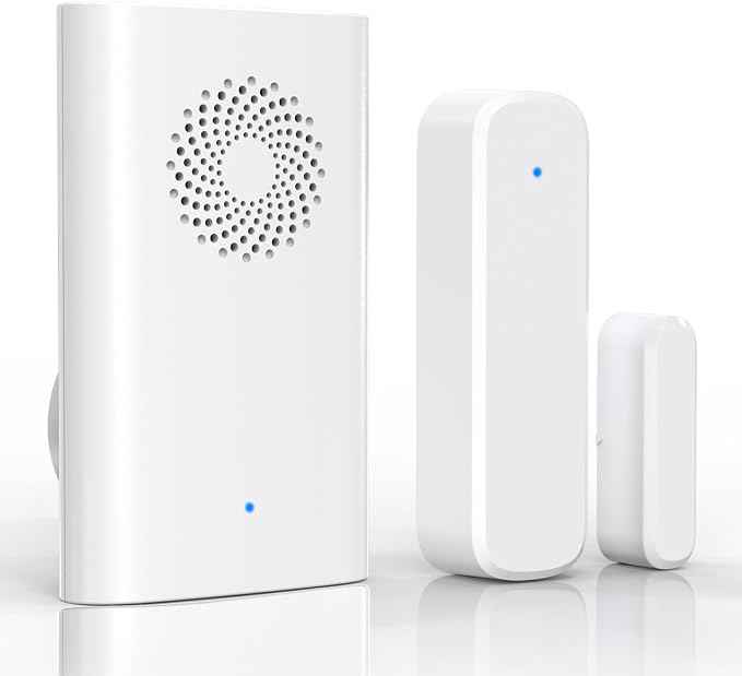 Wireless Door Sensor Chime, Door Open Alarm When Entry Business/Office/Store