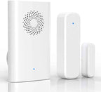 Wireless Door Sensor Chime, Door Open Alarm When Entry Business/Office/Store