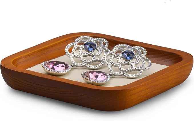 Solid Wood Jewelry Display Flat Tray