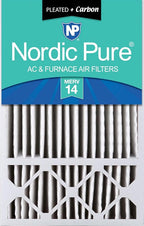 Nordic Pure 16x25x5 Honeywell Replacement Air Filters MERV 14 Plus Carbon 1 Pack by NordicPure