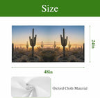 Fluorescent Light Covers for Drop Ceiling Desert Cactus Sunset Magnetic Light - Image 9