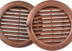 VENTS-US - 6" Brown Round Plastic Vent Cover - - Image 7