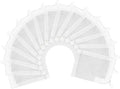 AQUANEAT Aquarium Filter Media Bags 15pcs Fish Tank Extra Fine 100 Micron Mesh by Aquaneat