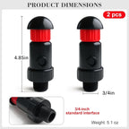 3/4 Inch Automatic Air Vent Valve | NPT Thread Connection | Continuous Venting - Image 2