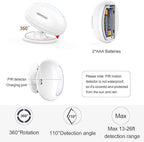 Wireless Motion Sensor Door Chime: Indoor Motion Detector Alarm Business Entry