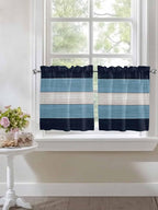 Vintage Country Woodcuts Window Valance Curtains, 2 Panel - Image 4