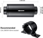 EVIL ENERGY Inline Fuel Filter 30 Micron - Image 2