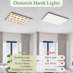Fluorescent Light Covers for Ceiling Lights Desert Camel Magnetic Light Filters - Image 5