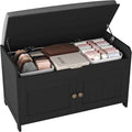 HOMEFORT 30" Shoe Bench with Lift Top Storage, Entryway Bench with Cushioned