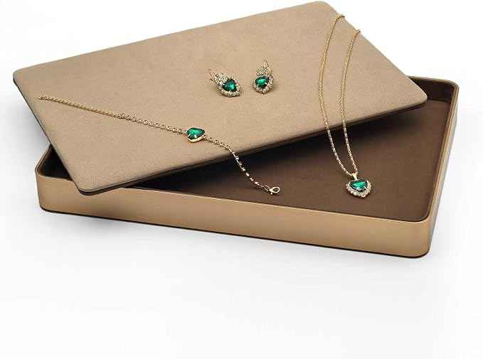 Metal Jewelry Tray, Valet Tray, Bedside Table and Desktop Organizer. It is