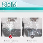 3 Colors LED Bathroom Mirror, Lighted Bathroom Makeup Wall Mounted Mirror - Image 3