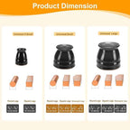 CHUNZEXI 24 Pack Chair Leg Floor Protectors