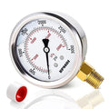 0-3000 Psi Glycerin Liquid Filled Hydraulic High Pressure Gauge, 2.5" Dial Size by BPSSDI