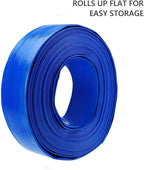 Eastrans 1 1/2 IN x 25 FT Pool Backwash Hose, Heavy Duty Flat Discharge Hose - Image 9
