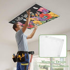 Fluorescent Light Covers for Ceiling Lights Hello Spring Magnetic Light Filters - Image 3