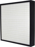 16x25x4 Mini-Pleat Synthetic Panel Air Filter – 4” – Single Header Plastic by AccuraFil