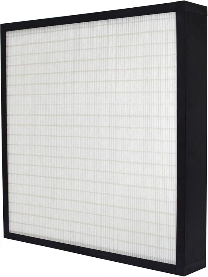 16x25x4 Mini-Pleat Synthetic Panel Air Filter – 4” – Box Plastic Frame – MERV by AccuraFil