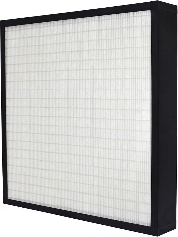 20x25x4 Mini-Pleat Synthetic Panel Air Filter – 4” – Box Plastic Frame – MERV by AccuraFil