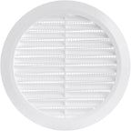 White 5" Inch Round Ventilation Grille by Unknown