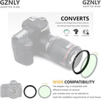 72mm to 49mm Step Up Ring Filter Adapter Black Metal Step up Adapter Rings - Image 4