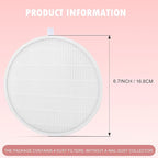 4 Pack Reusable HEPA Filters for MelodySusie Nail Dust Collector, Compatible - Image 3