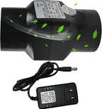 2 Inch Inline Duct Fan 12V 22 Cfm Ventilation Fan Variable Speed HVAC Blower by Unknown