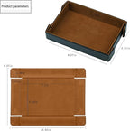 Valet Tray Desktop Storage Organizer Catchall Tray - Image 7