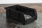 Hudson Exchange 7-1/2" x 4" x 3" Plastic Stackable Storage Bin and Hanging